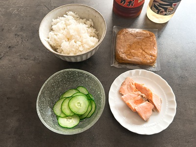 スープジャー鮭茶漬けのレシピ